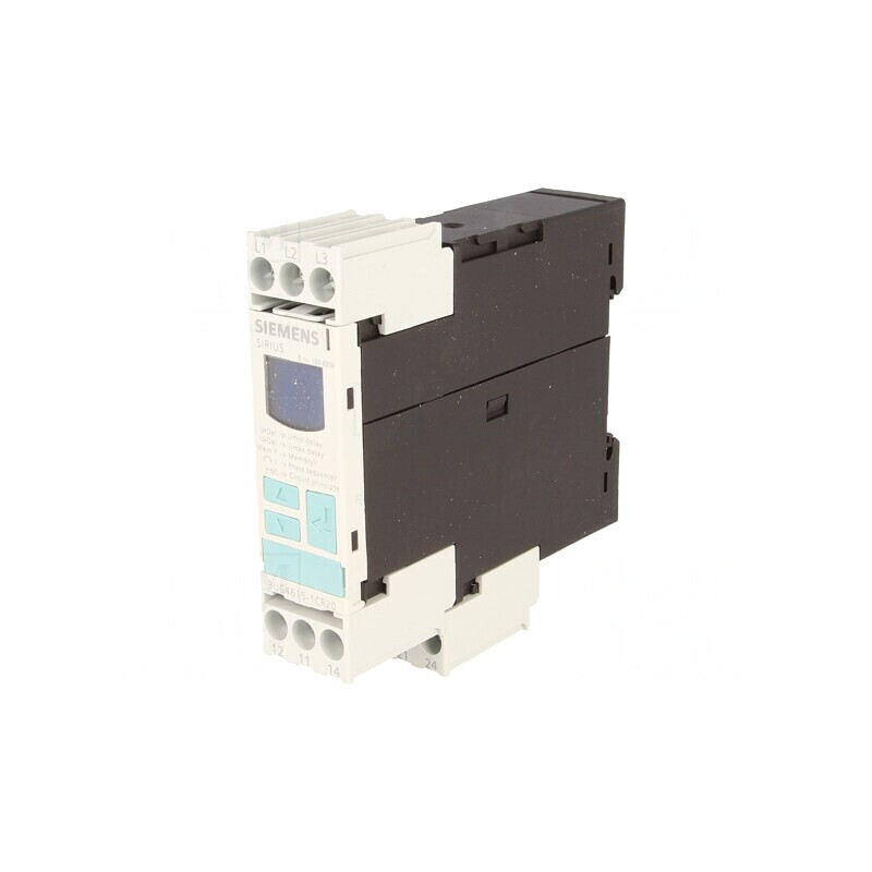 Releu Monitorizare Tensiune pentru Șină DIN DPDT 3UG4615-1CR20 | Electronic-mag.ro | Componente Electronice