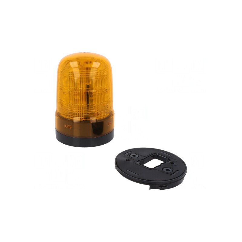 Semnalizator Luminos LED Ambră SF10 90-250VAC | Electronic-mag.ro | Componente Electronice