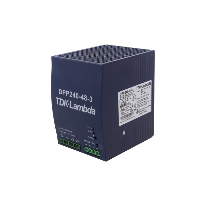 Alimentator Pulsatoriu DIN 240W 48V 5A | Electronic-mag.ro | Componente Electronice