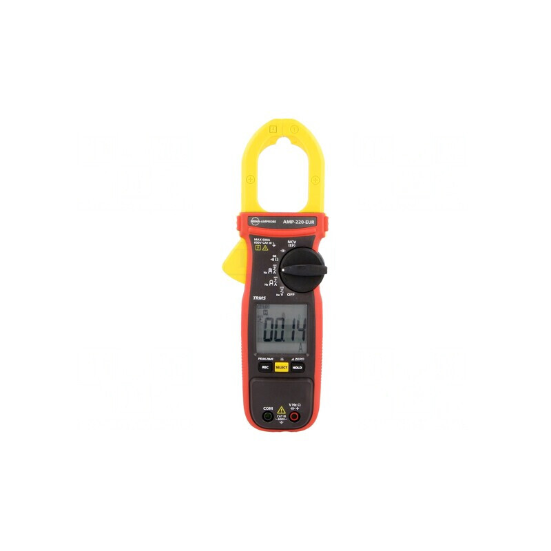 Multimetru Digital Multifuncțional cu Pensetă LCD AMP-220-EUR | Electronic-mag.ro | Componente Electronice