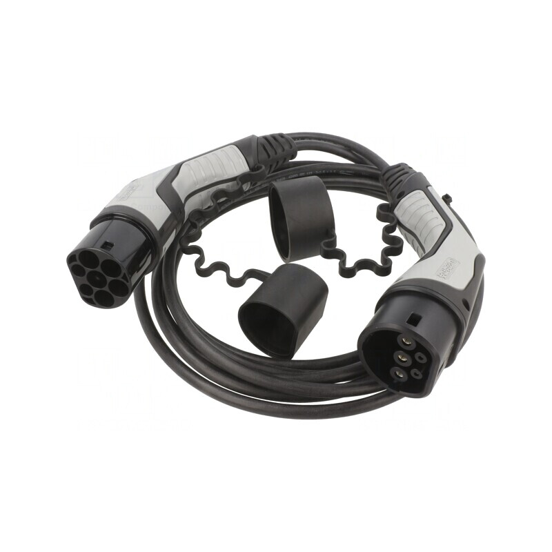 Cablu eMobility 250V 5kW Tip 2 5m 20A | Electronic-mag.ro | Componente Electronice