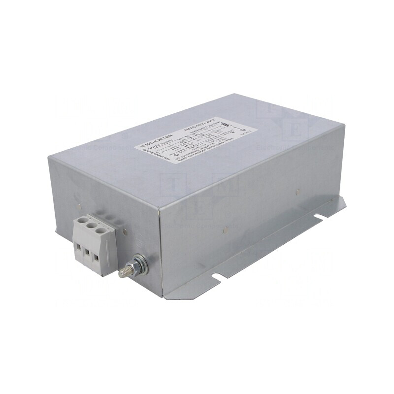 Filtru anti-interferenţe trifazic 25A 201x151x66mm Poli: 1 | Electronic-mag.ro | Componente Electronice