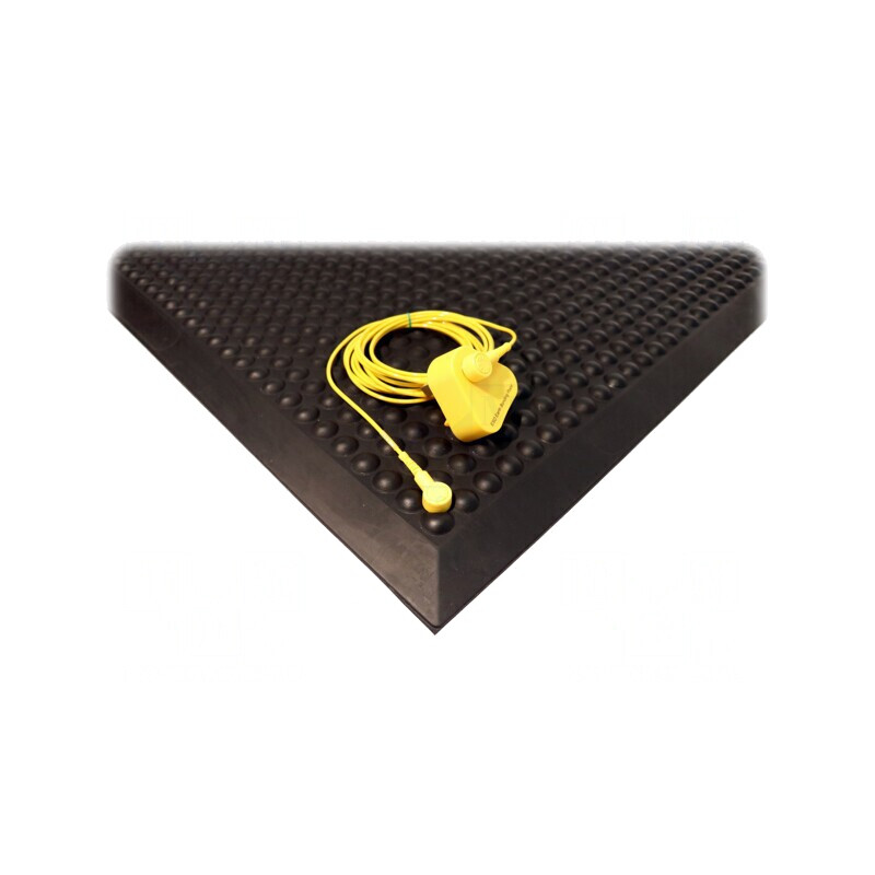 Suport podea ESD poliuretan negru 0,9m x 0,6m 14mm | Electronic-mag.ro | Componente Electronice