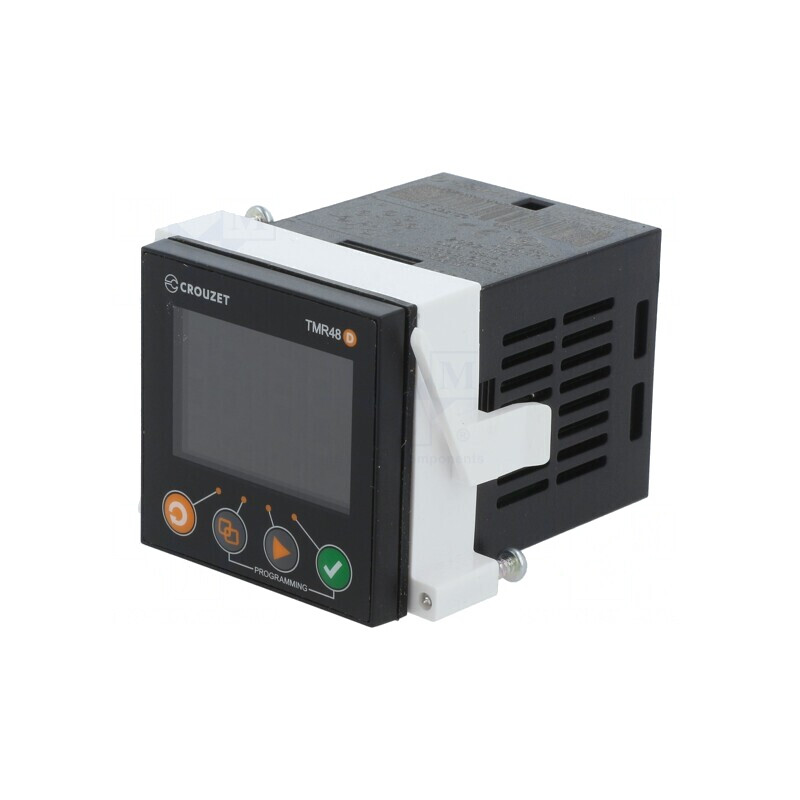 Timer Interval DPDT 0.05s-9999h 24-240V 45x45mm | Electronic-mag.ro | Componente Electronice