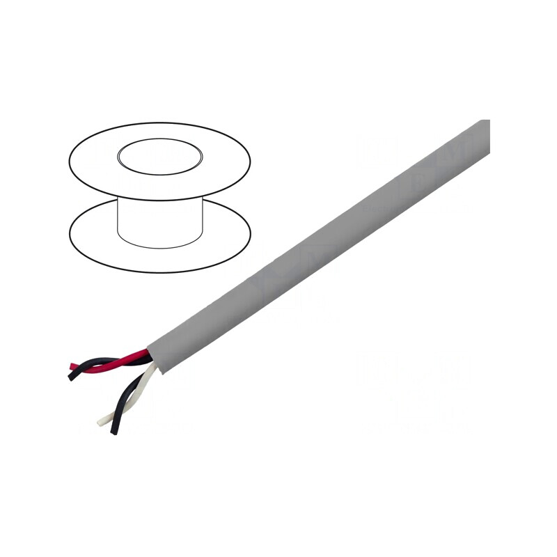 Cablu EcoCable Mini neecranat 30,5m 300V | Electronic-mag.ro | Componente Electronice