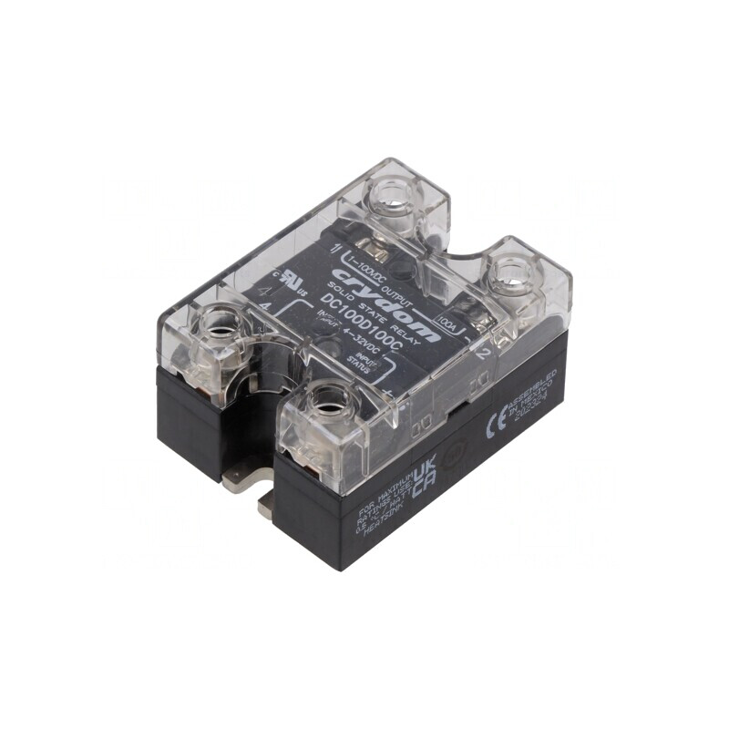 Releu Semiconductor 100A 4-32VDC 1-100VDC | Electronic-mag.ro | Componente Electronice