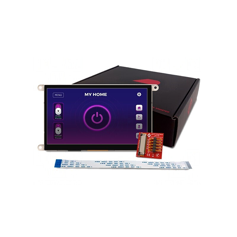Monitor TFT 7" LED 800x480 GEN4-ULCD-70DCT-WVA | Electronic-mag.ro | Componente Electronice