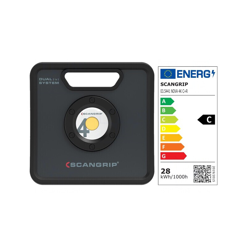 Lampă de lucru LED 6000K IP67 cu suport și cablu 4000lm | Electronic-mag.ro | Componente Electronice