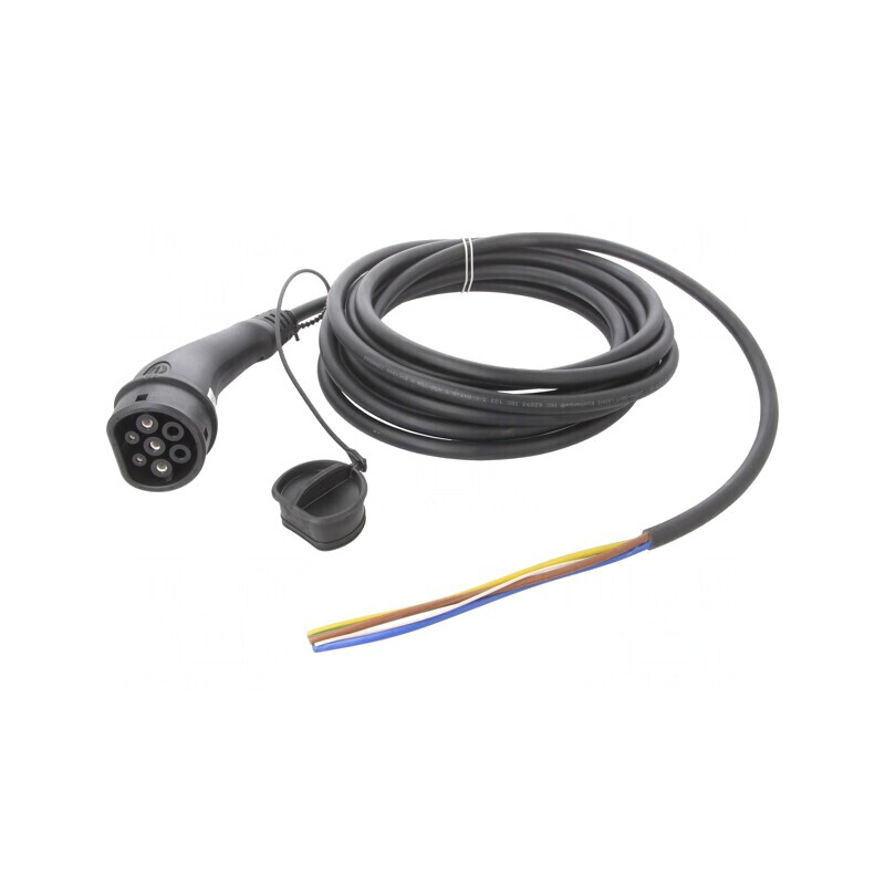 Cablu de Încărcare eMobility Tip 2 7,5m 32A 7,4kW IP44 | Electronic-mag.ro | Componente Electronice