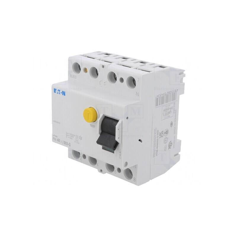 Întrerupător diferenţial 40A 30mA 4 Poli 400VAC | Electronic-mag.ro | Componente Electronice