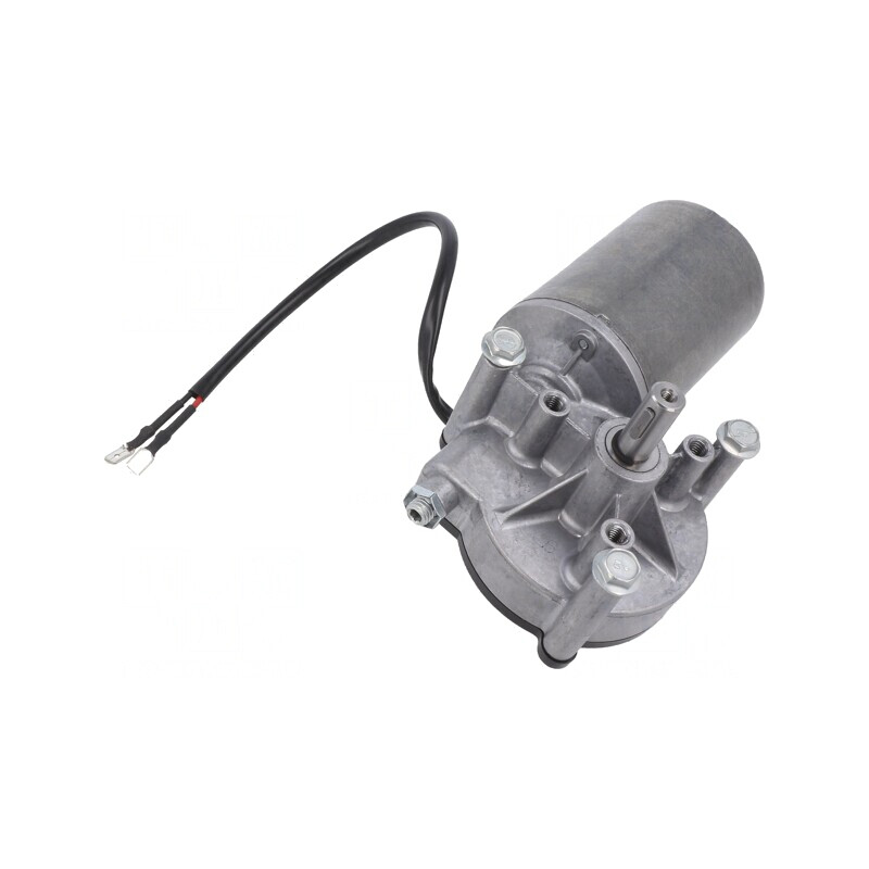 Motor DC 12V 100rpm cu Transmisie Melc 3Nm IP53 6A | Electronic-mag.ro | Componente Electronice