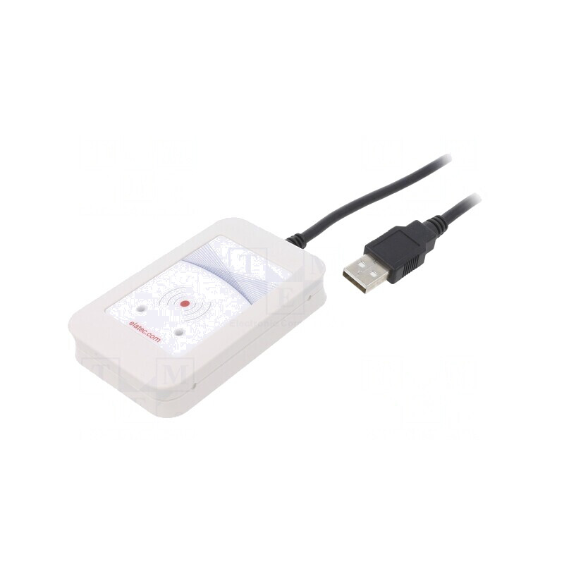 Cititor RFID USB cu Antenă 100mm Alb | Electronic-mag.ro | Componente Electronice