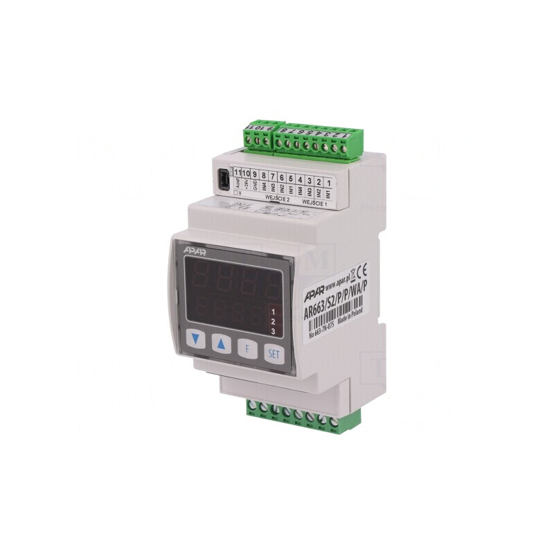 Regulator cu Dublu Canal și Relee AR663/S2/P | Electronic-mag.ro | Componente Electronice