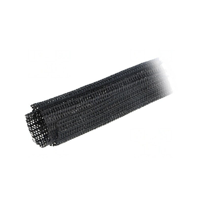 Trese din poliester negru 50,8mm 70-125°C 25FT | Electronic-mag.ro | Componente Electronice
