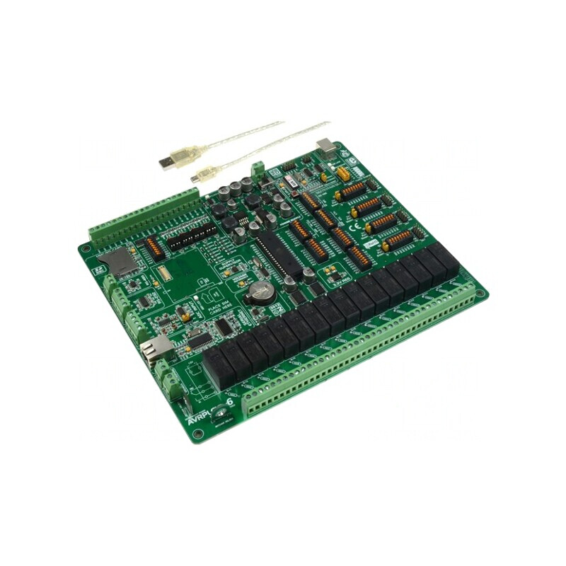 Kit Dezvoltare Microchip AVR ATMEGA AVRPLC16 V6 PLC System | Electronic-mag.ro | Componente Electronice