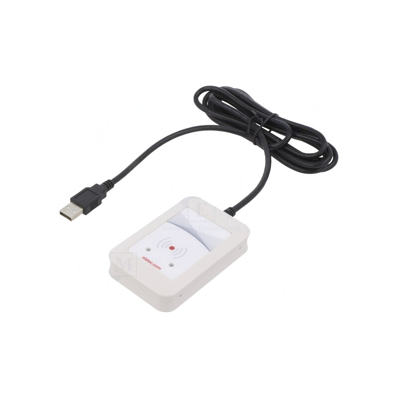 Cititor RFID USB Antenă 100mm Alb | Electronic-mag.ro | Componente Electronice