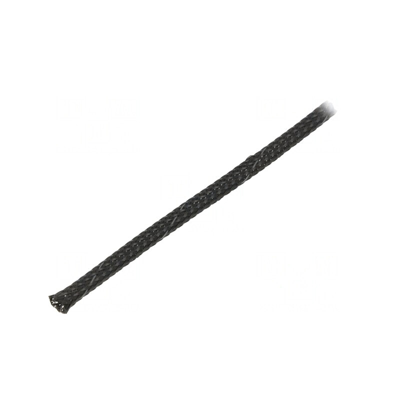 Trese din Poliester Neagră 4mm Rolă | Electronic-mag.ro | Componente Electronice