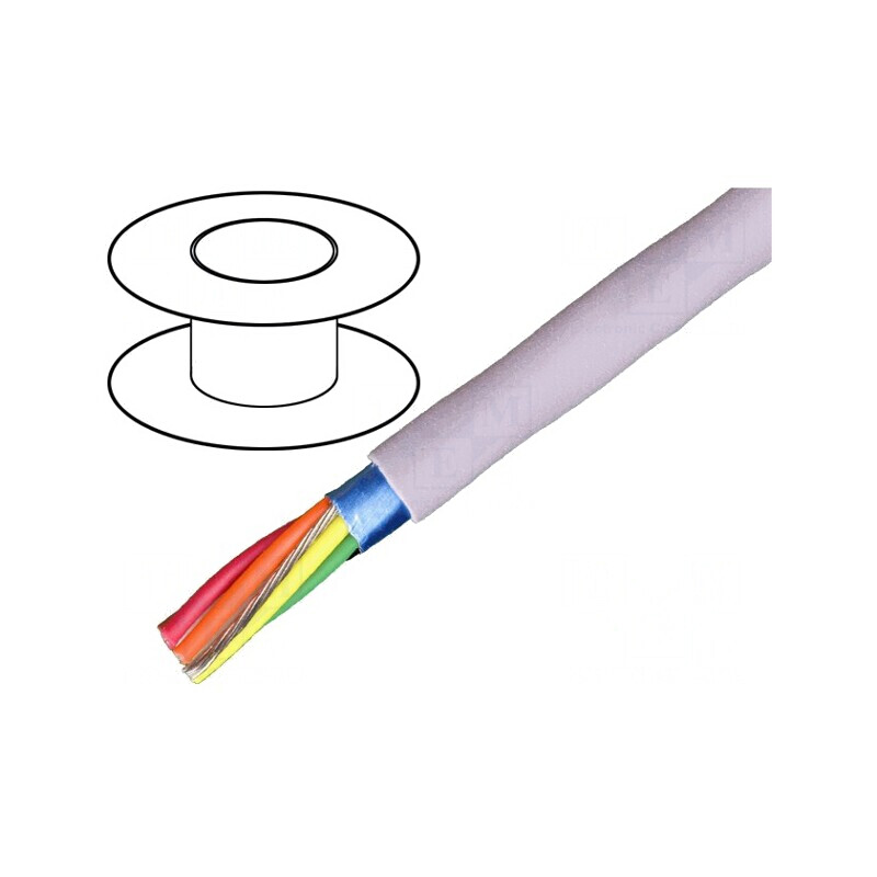 Cablu EcoCable Mini neecranat 4x26AWG 30,5m 300V | Electronic-mag.ro | Componente Electronice