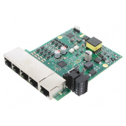 Switch PoE Ethernet Neadministrabil 5 Porturi 44-57VDC | Electronic-mag.ro | Componente Electronice