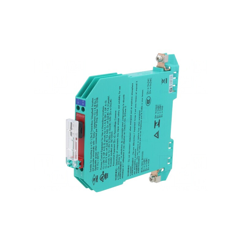 Adaptor Barieră Zener pentru Şină DIN -20÷60°C | Electronic-mag.ro | Componente Electronice Adaptor Barieră Zener pentru Şină DIN -20÷60°C | Electronic-mag.ro | Componente Electronice
