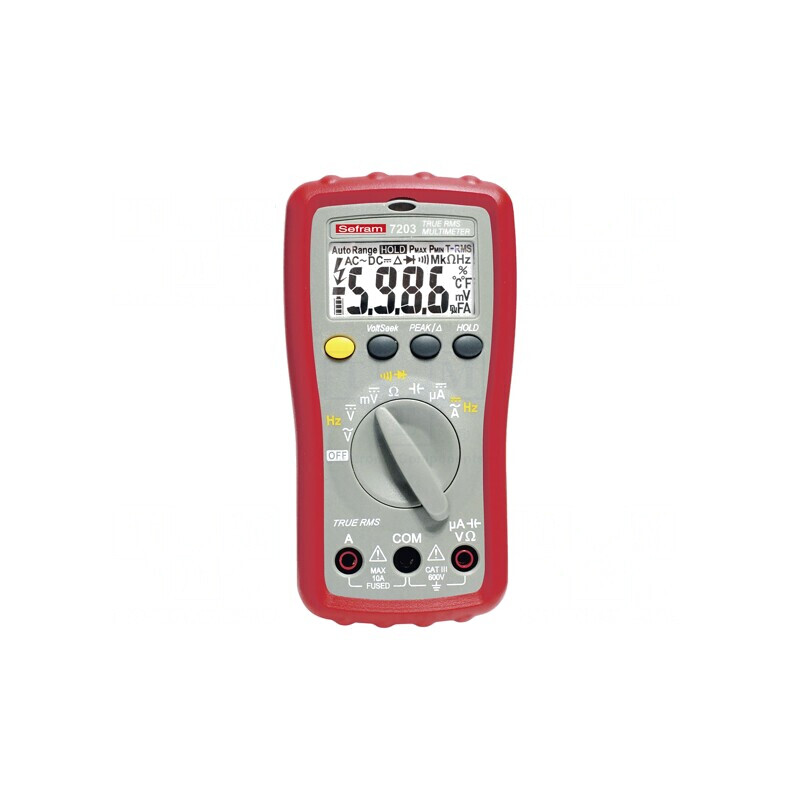 Multimetru Digital LCD 3,75 Cifre SEFRAM7203 | Electronic-mag.ro | Componente Electronice