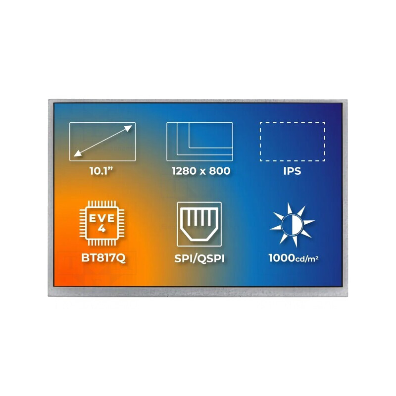 Ecran TFT 10,1" 1280x800 LED  | Electronic-mag.ro | Componente Electronice