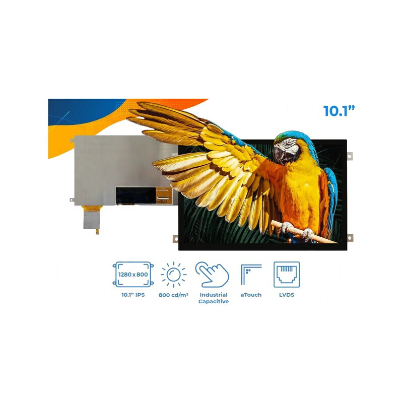 Ecran TFT 10.1" 1280x800 RGB | Electronic-mag.ro | Componente Electronice