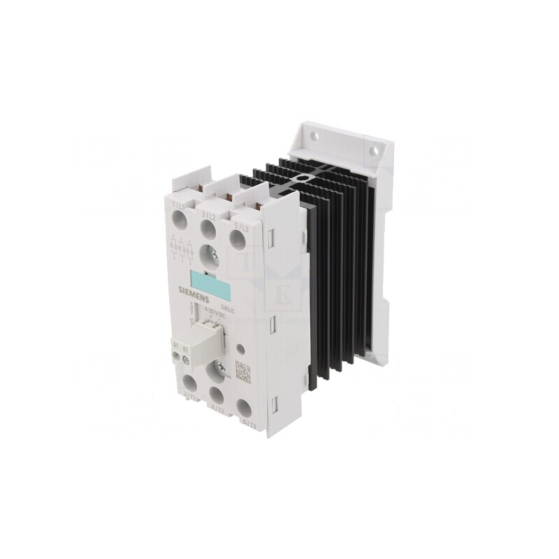 Releu Semiconductor 3-Fazat 10A 48-600VAC  | Electronic-mag.ro | Componente Electronice