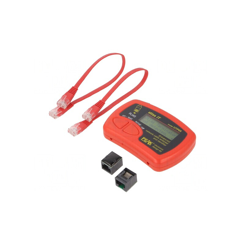 Tester Cabluri LAN LCD 5V 2.5mA 103x70x20mm UTP05 | Electronic-mag.ro | Componente Electronice