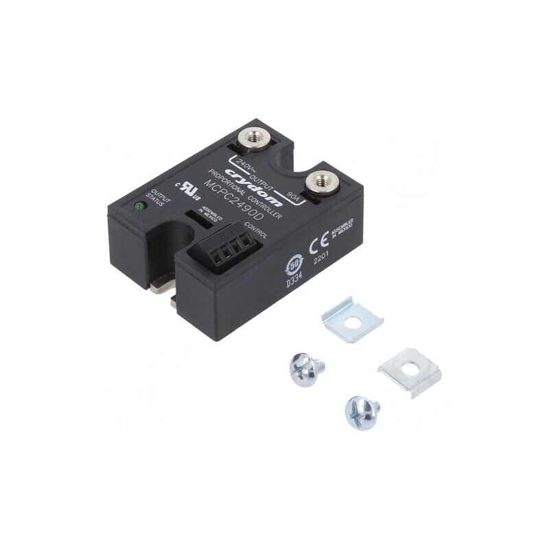 Releu Semiconductor 1-Fazat 90A 180-280VAC | Electronic-mag.ro | Componente Electronice