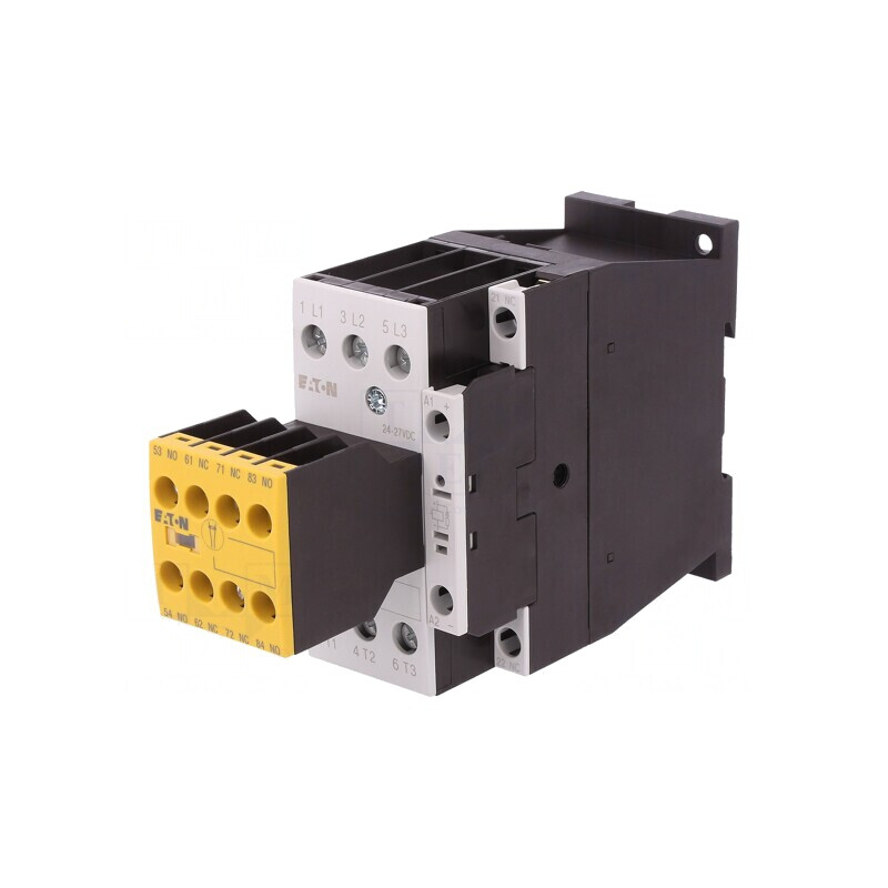 Contactor 3P NO 3 Aux NC 3 NO 2 24VDC | Electronic-mag.ro | Componente Electronice