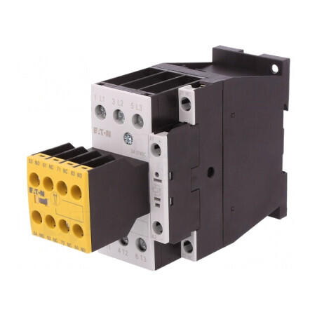 Contactor 3P NO 3 Aux NC 3 NO 2 24VDC | Electronic-mag.ro | Componente Electronice