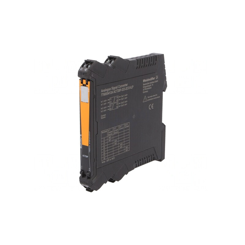 Adaptor Semnale Analogice pentru Șină DIN 0-20mA 4-20mA | Electronic-mag.ro | Componente Electronice