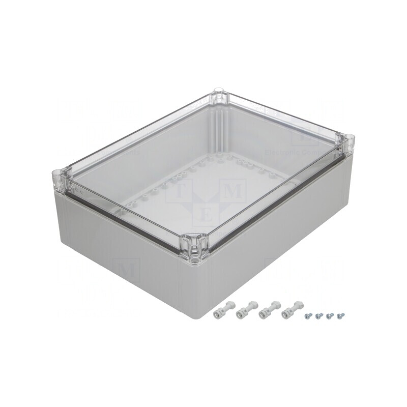 Carcasă Universală Policabonat 300x400x132 mm | Electronic-mag.ro | Componente Electronice