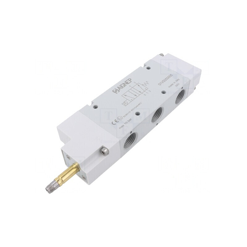 Ventil electromagnetic monostabil 5/2 2-10bar G 1/2 | Electronic-mag.ro | Componente Electronice Ventil electromagnetic monostabil 5/2 2-10bar G 1/2 | Electronic-mag.ro | Componente Electronice
