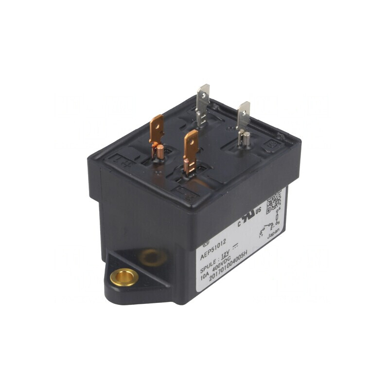 Releu Electromagnetic SPST-NO 12VDC AEP51012J | Electronic-mag.ro | Componente Electronice