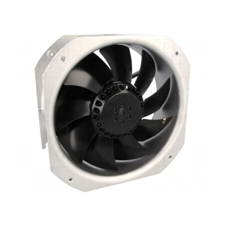 Ventilator axial 230V 225x225x80mm 935m3/h IP44 | Electronic-mag.ro | Componente Electronice