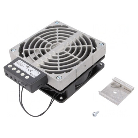 Suflantă de încălzire 200W IP20 pentru şină DIN | Electronic-mag.ro | Componente Electronice