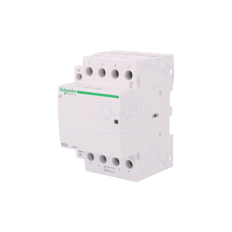 Contactor 4P 63A 24VAC NO IP20 | Electronic-mag.ro | Componente Electronice