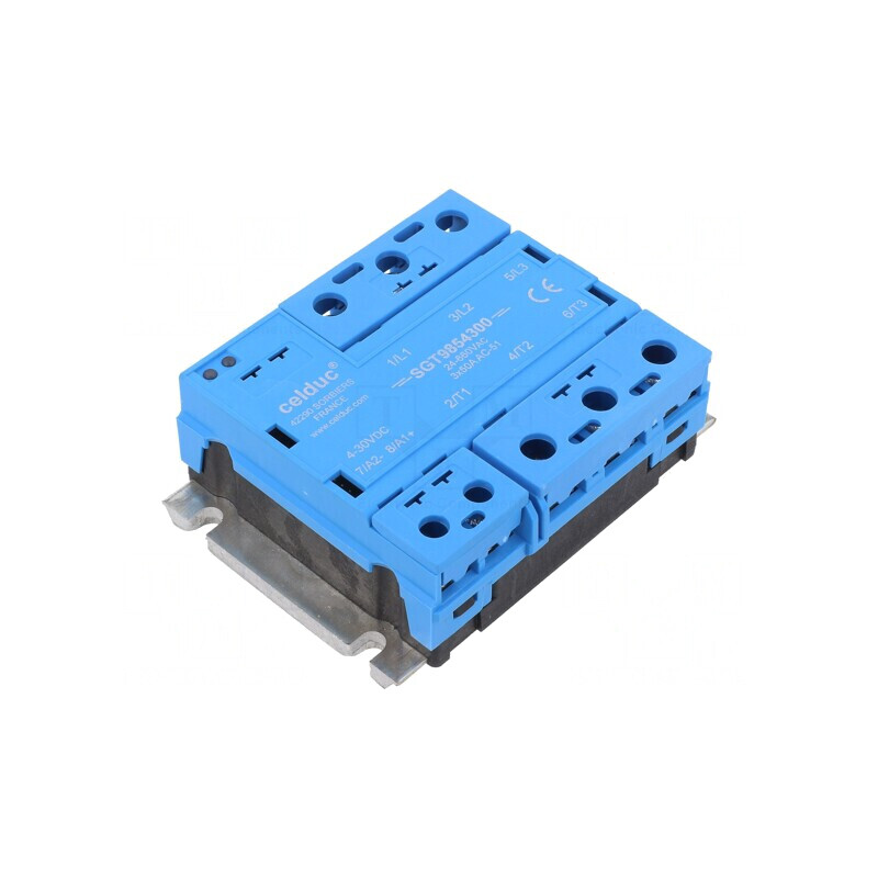 Releu Semiconductor 50A 3-Fazat 24-660VAC | Electronic-mag.ro | Componente Electronice