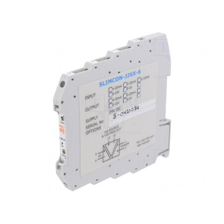 Adaptor de Semnale Analogice pentru Șină DIN 18-30VDC 0-55°C | Electronic-mag.ro | Componente Electronice