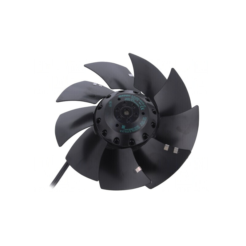 Ventilator AC Axial 400VAC 197x62mm 940m3/h IP44 | Electronic-mag.ro | Componente Electronice