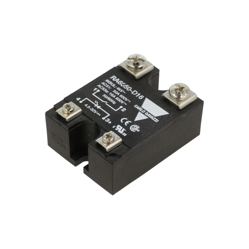 Releu Semiconductor 50A 24-690VAC 1-Fazat | Electronic-mag.ro | Componente Electronice