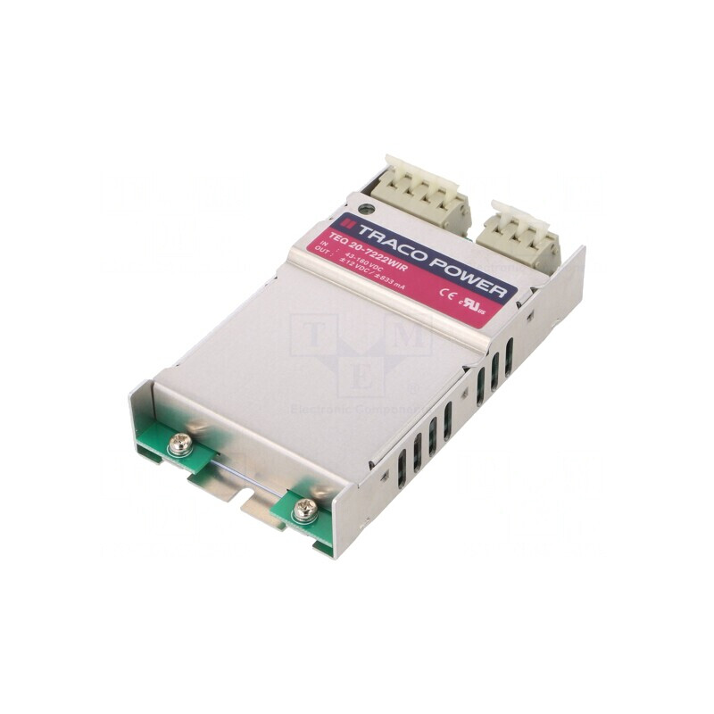 Convertor DC/DC 20W 43-160V la 12V/-12V | Electronic-mag.ro | Componente Electronice