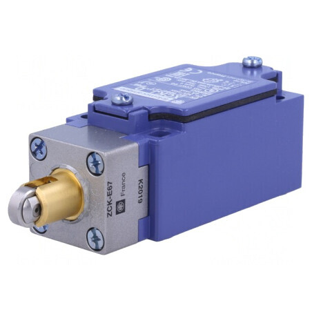 Limitator de Cursă cu Rulou Metalic Ø12mm NO NC 10A 250VAC | Electronic-mag.ro | Componente Electronice