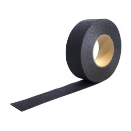 Bandă de marcare neagră 18,3m x 152mm Gripfoot | Electronic-mag.ro | Componente Electronice