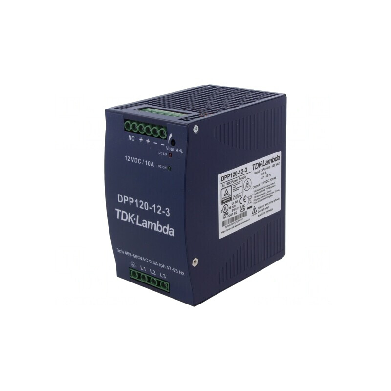 Alimentator Pulsatoriu DIN 120W 12V 10A | Electronic-mag.ro | Componente Electronice