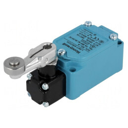 Limitator cursă manetă 38mm rolă metalică 17.5mm NO NC | Electronic-mag.ro | Componente Electronice