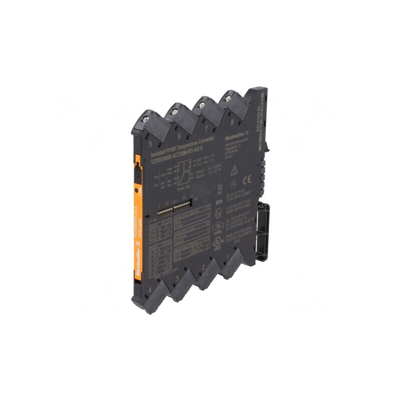 Adaptor de Temperatură 24VDC 0-10V 0-20mA 4-20mA | Electronic-mag.ro | Componente Electronice