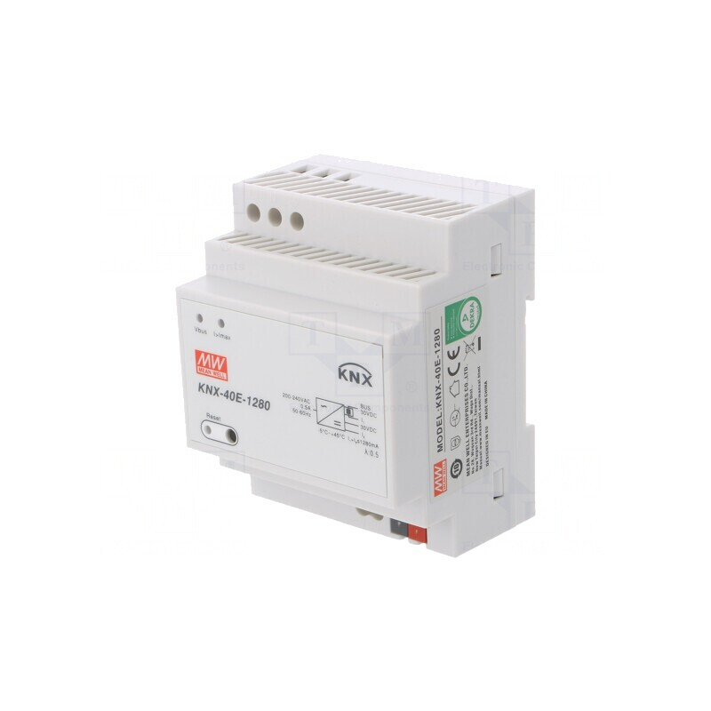 Alimentator KNX/EIB 38,4W 30VDC 1280mA pentru şină DIN | Electronic-mag.ro | Componente Electronice